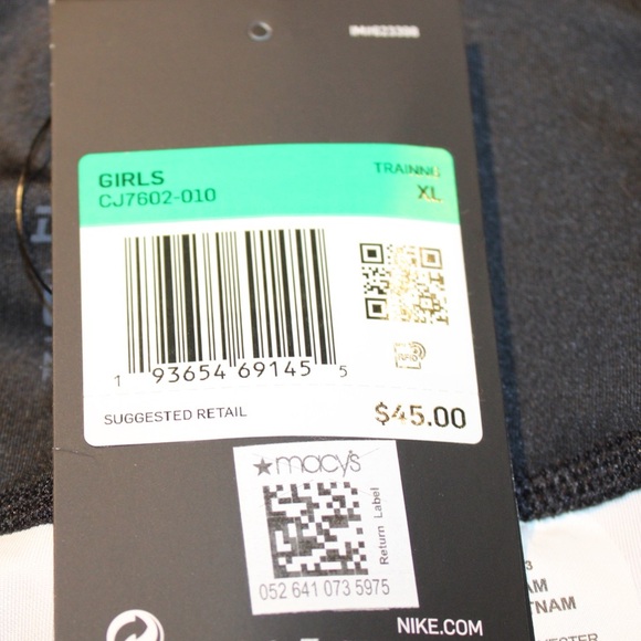 NIKE - The One / Coolant / Mid Rise/ Full Length Tight Fit Leggings- Girls XL - Picture 10 of 11